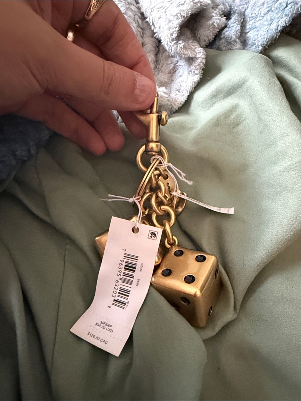 Coach Dice Bag Charm - Picture 4 of 5